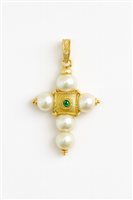 Charm Idee Preziose dal 1987 Dame in Gelbgold Perla IP.CHK18G/18 - IP.CHK18G/18